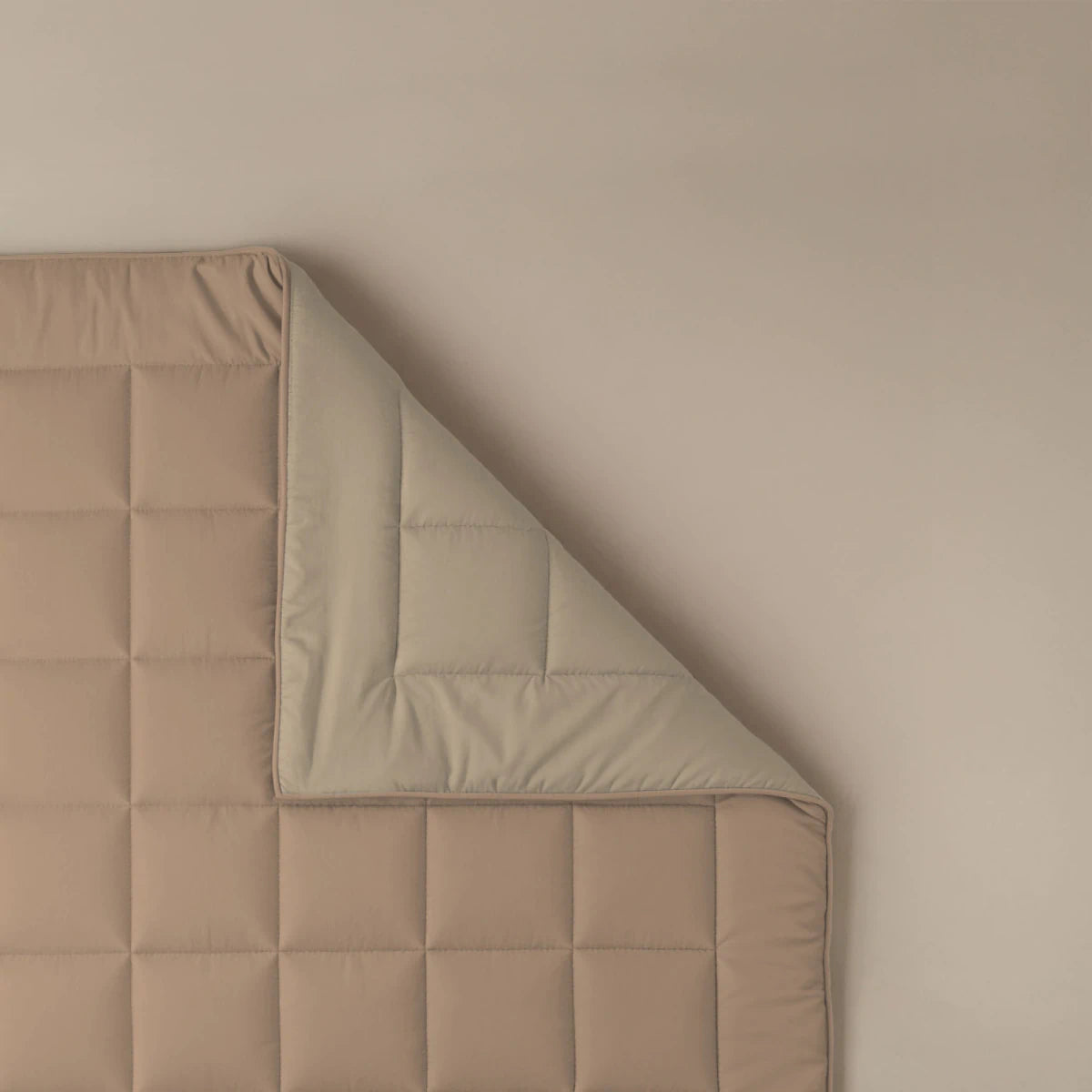 Zelesta Pure Duo Katoen Dekbed - Rozebruin & Betonbruin
