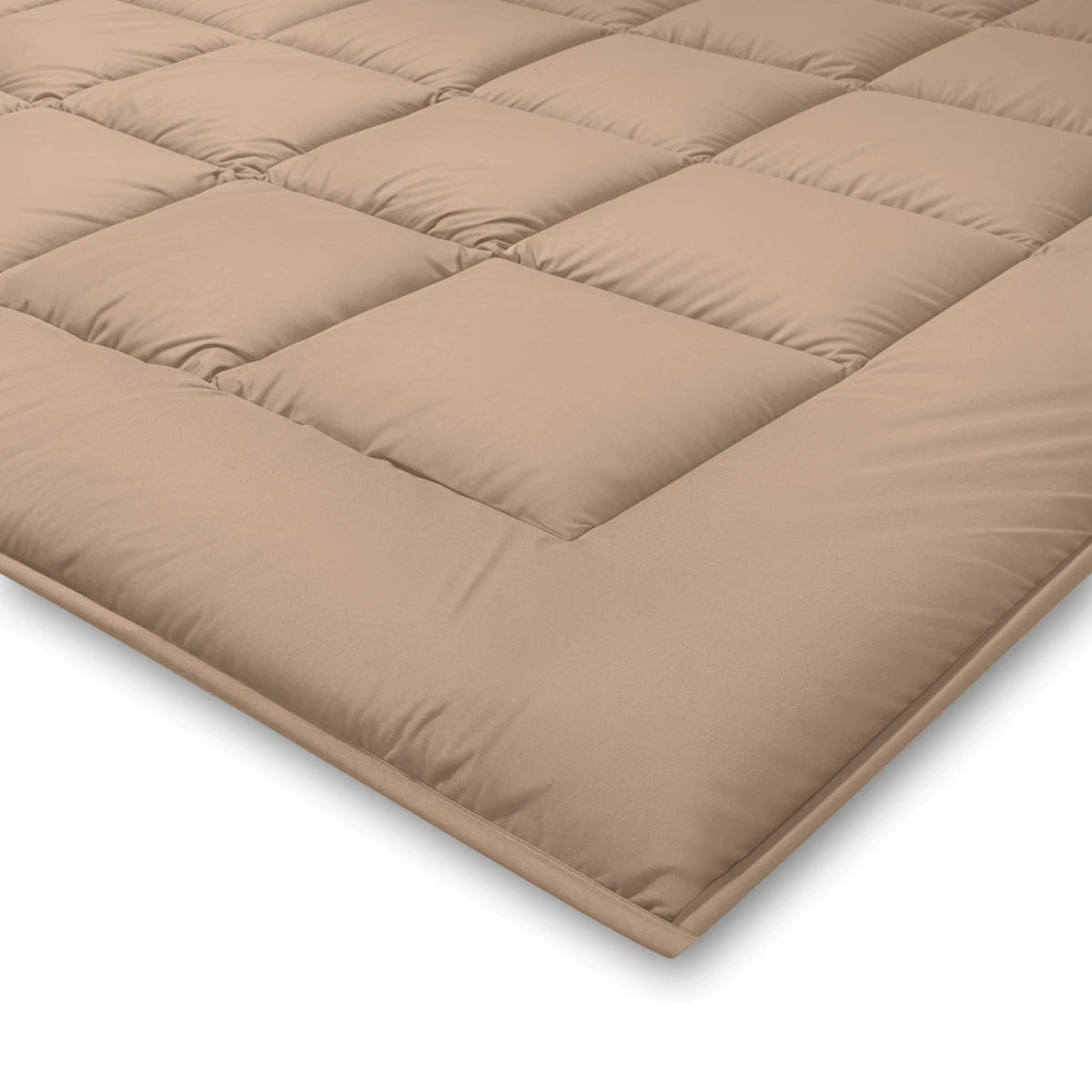 Zelesta Pure Duo Katoen Dekbed - Rozebruin & Betonbruin