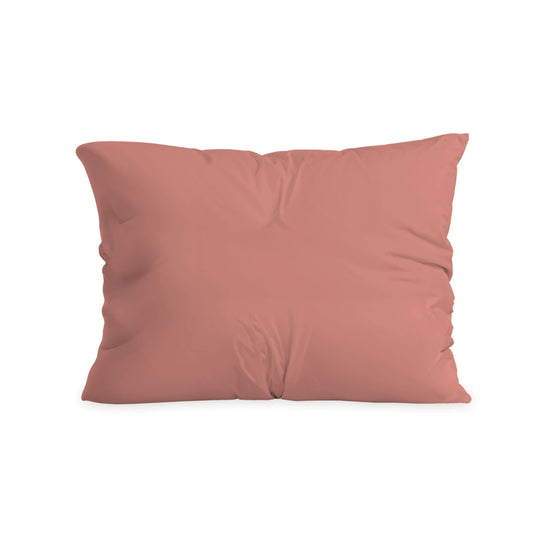 Zelesta Pure Duo Katoen Kussensloop set van 2 - Terracotta roze