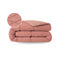 Zelesta Pure Duo Katoen Zomerdekbed - Terracottaroze & Aarderoze