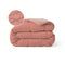 Zelesta Pure Duo Katoen Dekbed - Terracottaroze & Aarderoze
