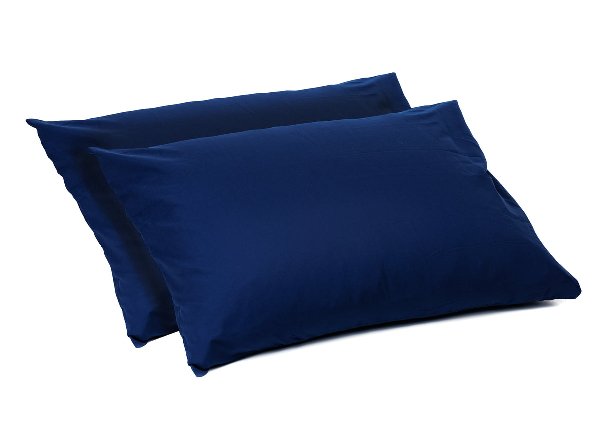 Zelesta Wonderbed Kussensloop Set van 2 - Navy