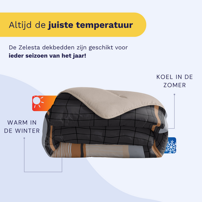 Zelesta Royalbed - Blue Stripes-Zelesta.nl
