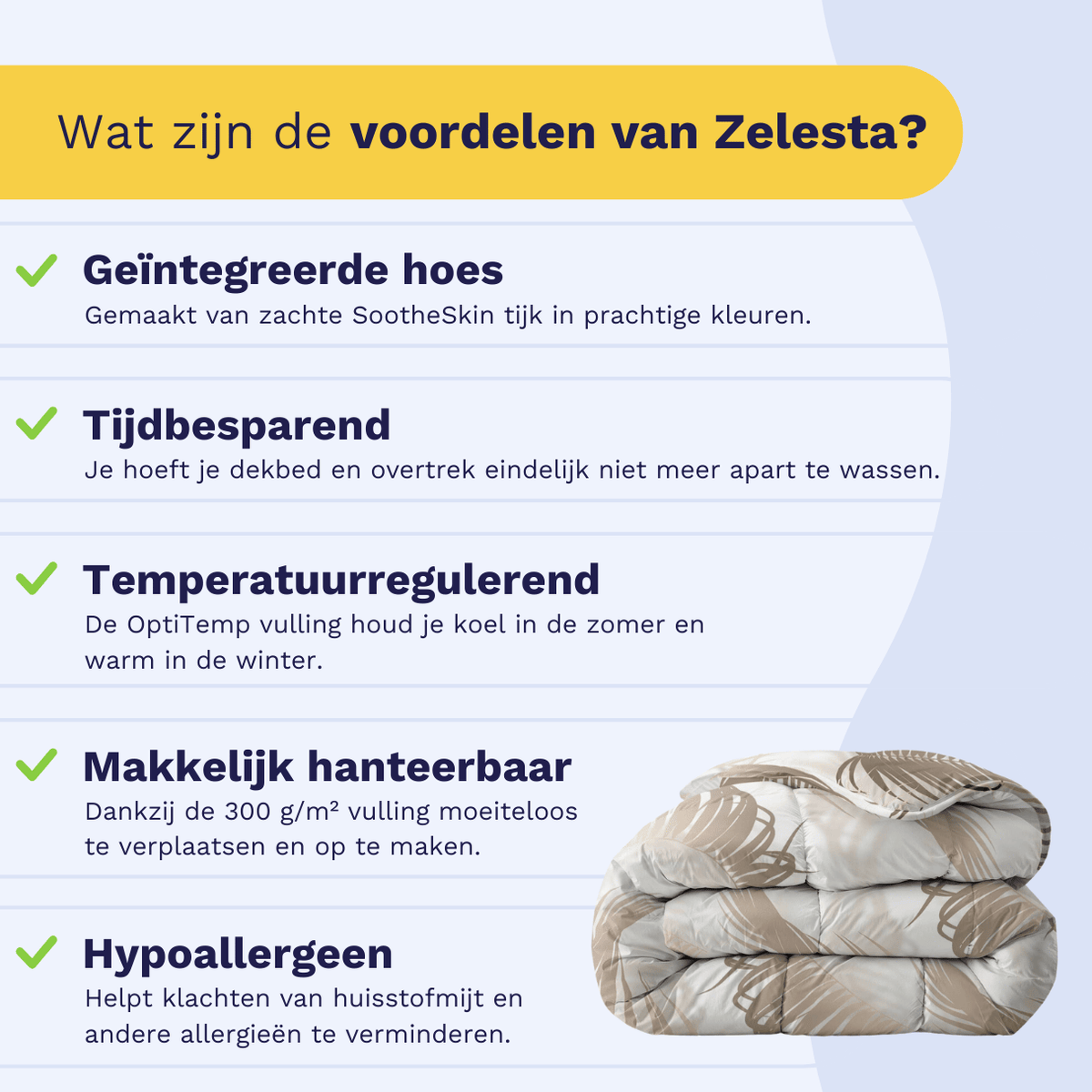 Zelesta Royalbed - Palm Leaves-Zelesta.nl