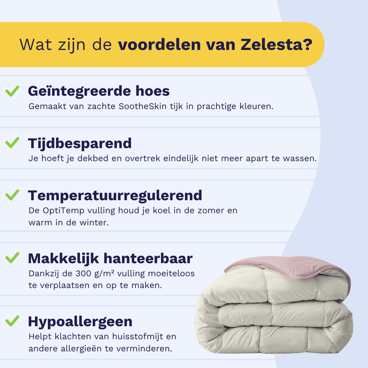 Zelesta Royalbed - Pastel Pink & Cream-Zelesta.nl