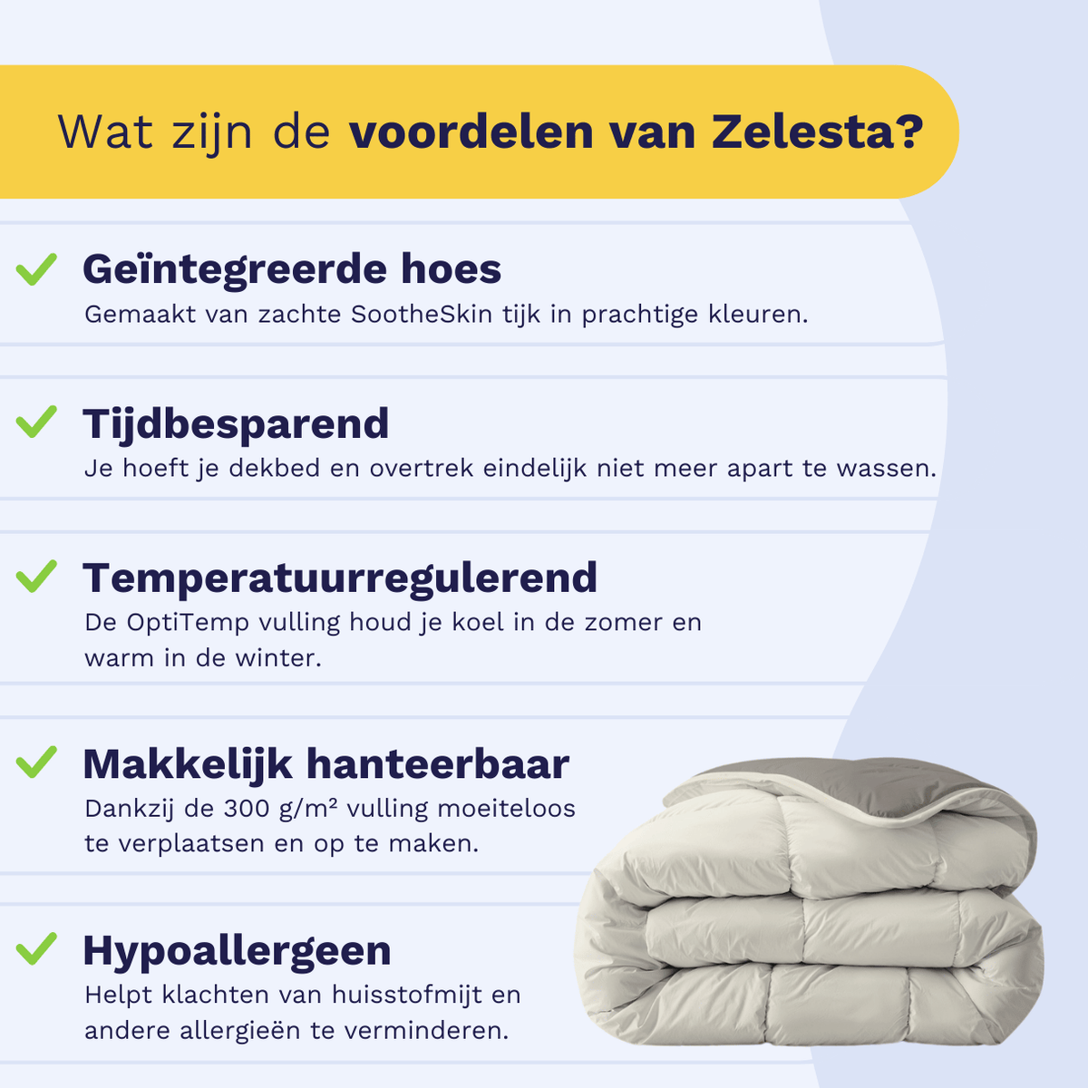 Zelesta Royalbed - Tender Grey & Cream-Zelesta.nl