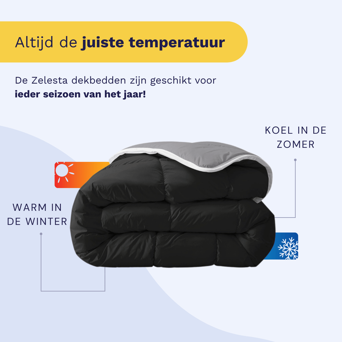 Zelesta Royalbed - Zwart & Antraciet-Zelesta.nl