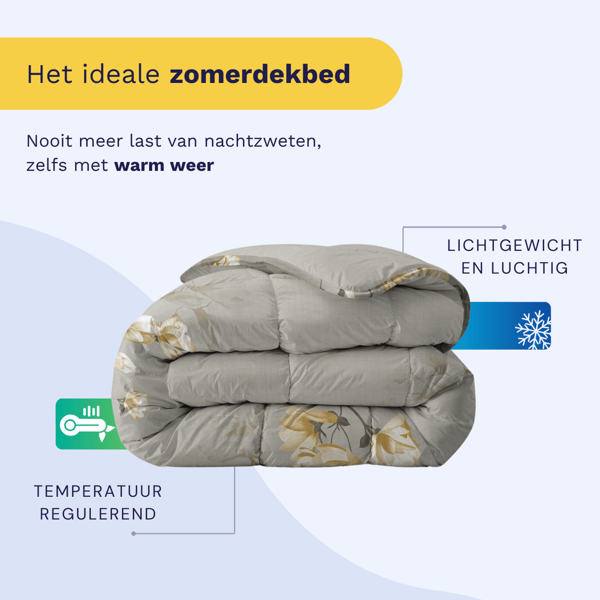 Zelesta Royalbed Light - White Blossom-Zelesta.nl