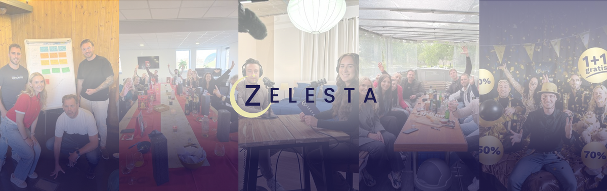 Zelesta jubileum banner