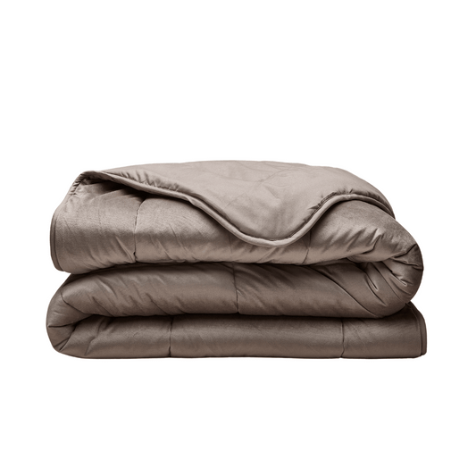 Packshot van Zelesta Velvetbed - Taupe