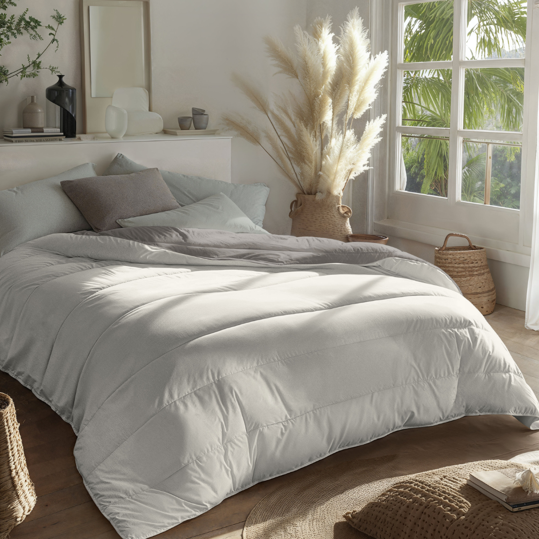 Zelesta Royalbed Light - Tender Grey & Cream-Zelesta.nl