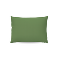 De Zelesta Wonderbed Kussensloop Set van 2 in Timeless Green heeft rechthoekige kussenslopen van 60x70 cm, gemaakt van superzachte microvezel en weergegeven op een witte achtergrond.