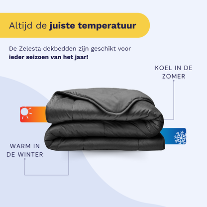 Zelesta Velvetbed - Antraciet