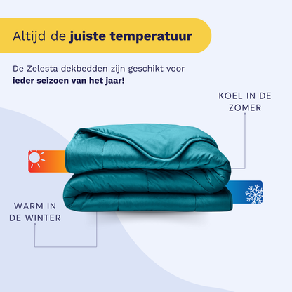 Zelesta Velvetbed - Petrol