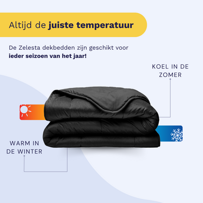 Zelesta Velvetbed - Zwart