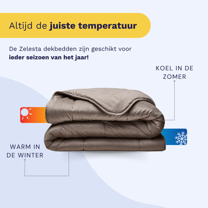 Zelesta Velvetbed - Taupe