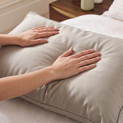 Zelesta Comfort Wasbaar & Aanpasbaar Hoofdkussen - Zandbeige