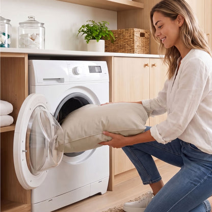 Zelesta Comfort Wasbaar & Aanpasbaar Hoofdkussen - Taupe