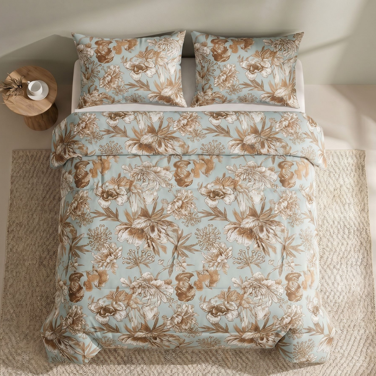 Zelesta Comfort Design Zomerdekbed - Botanic Chique