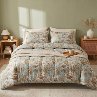 Zelesta Comfort Design Zomerdekbed - Botanic Chique