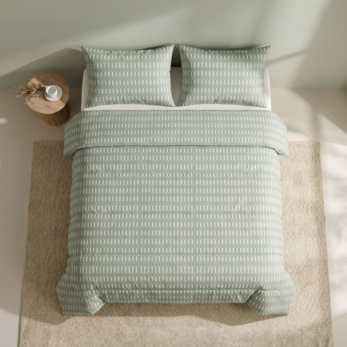 Zelesta Comfort Design Zomerdekbed - Olive Stitches