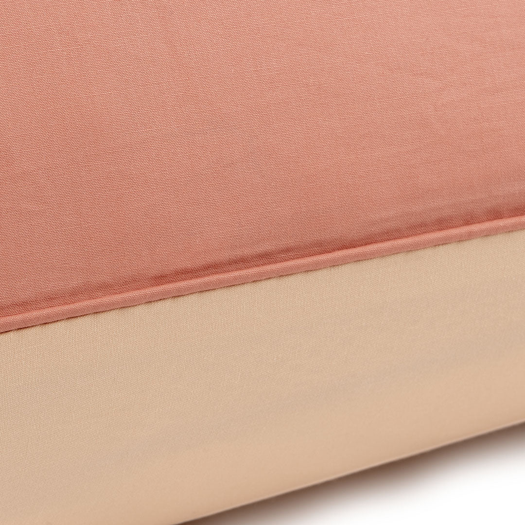 Zelesta Premiumbed Kussensloop Set van 2 - Salmon & Peach