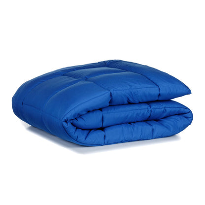    Zelesta Easybed Blauw Azuur Dekbed Zonder Overtrek Voor Logeerkamer