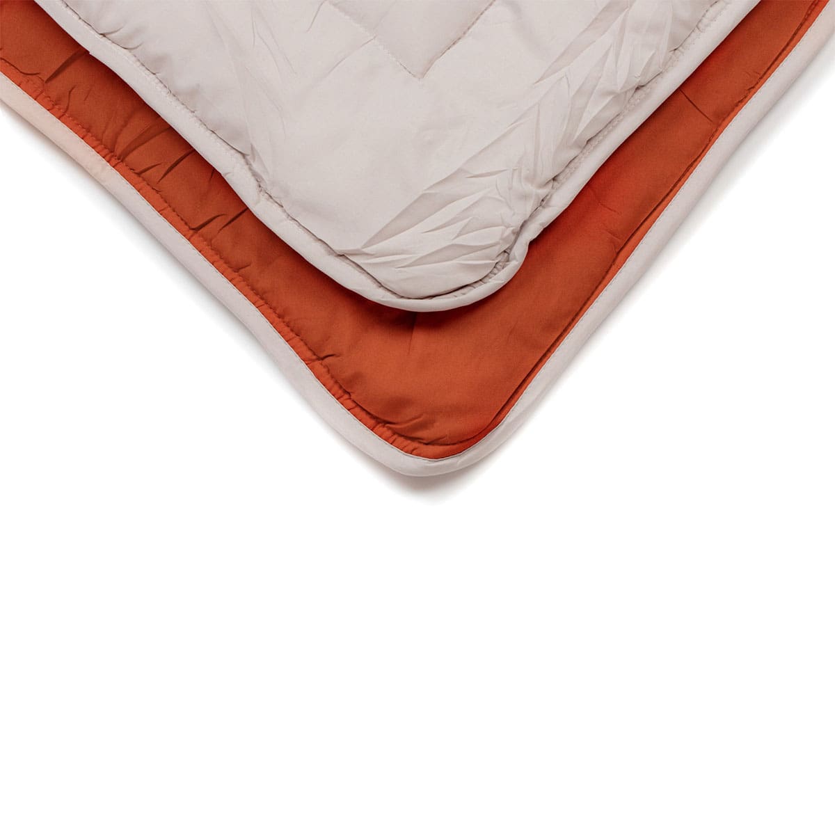     Zelesta Easybed Licht Grijs En Gember Gekleurd Dekbed Makkelijk Te Wassen