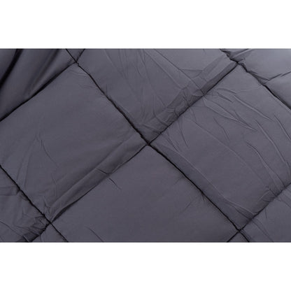     Zelesta Easybed Paars En Antraciet Dekbed Anti Allergisch Bestrijd Huisstofmijt