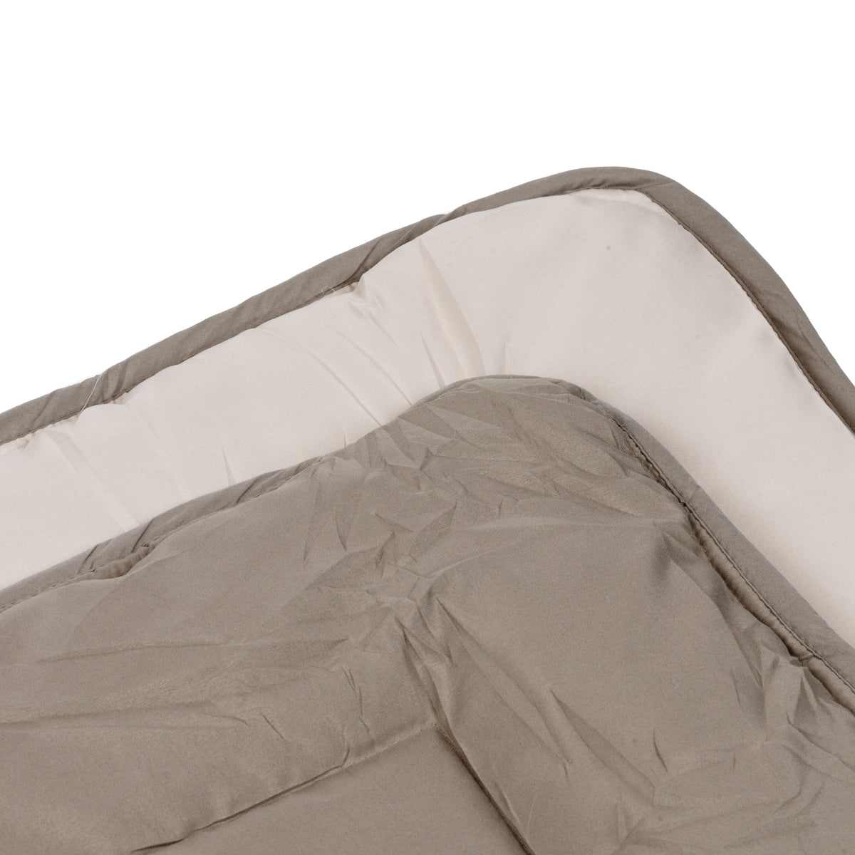    Zelesta Easybed Taupe Linnen Gekleurd Dekbed Anti Allergeen
