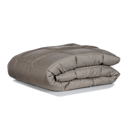 Zelesta Easybed Taupe Linnen Gekleurd Dekbed Voor Elk Seizoen
