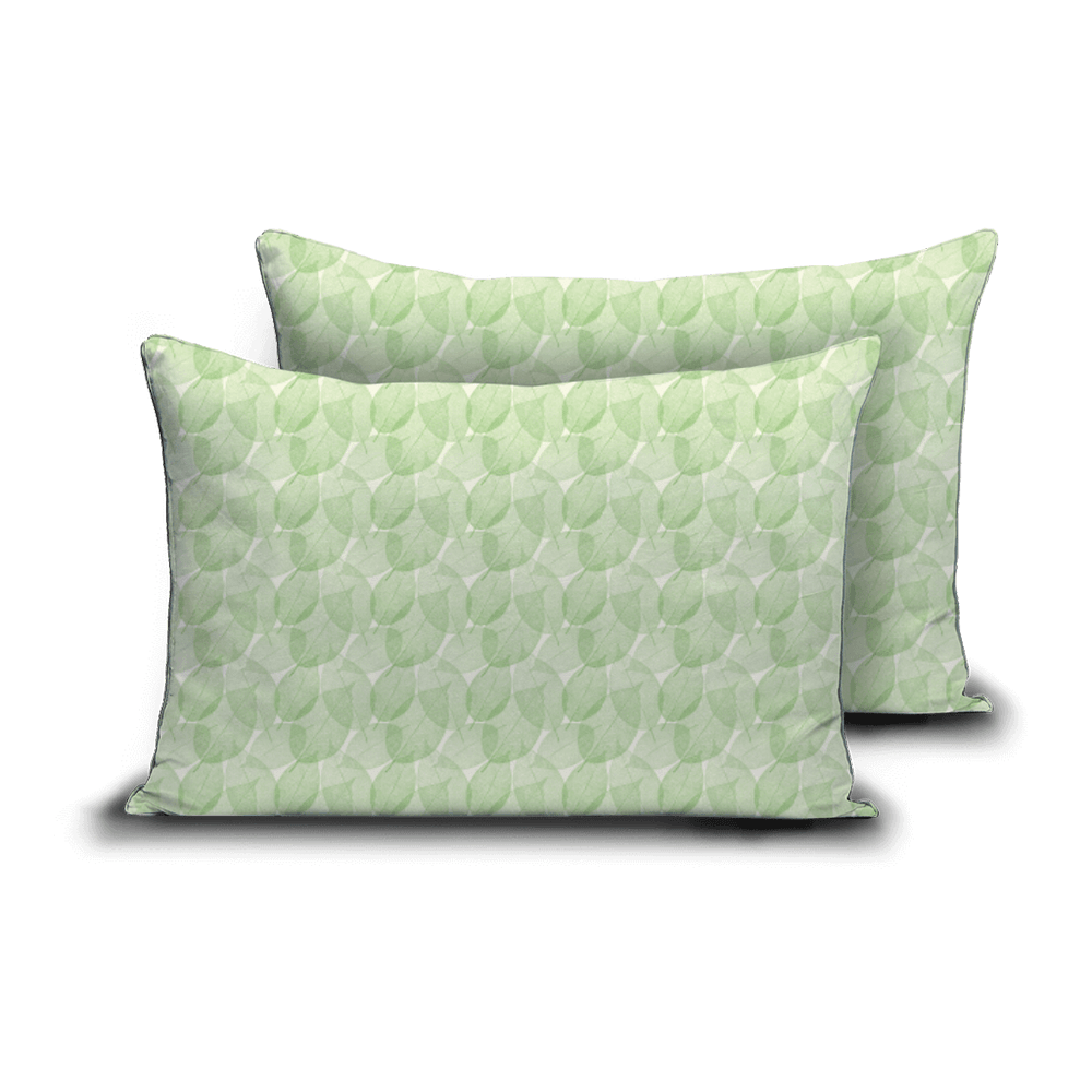 Packshot van Zelesta Wonderbed Kussensloop Set van 2 - Fresh Leaf