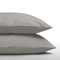 Zelesta Everyday Uni Kussensloop Set van 2  - Zachtgrijs