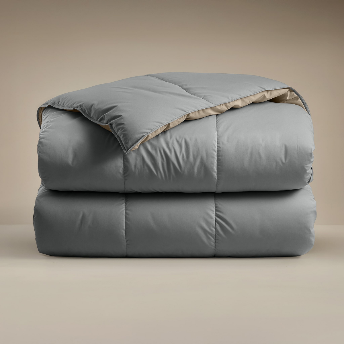 Zelesta Premiumbed Katoen - Anthracite & Taupe-Zelesta.nl