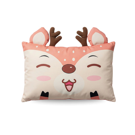 Hoofdkussen Kids Holley Hertje - Bruin/Beige
