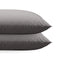 Zelesta Comfort Uni Diamond Kussenslopen Set van 2 - Bruin-grijs