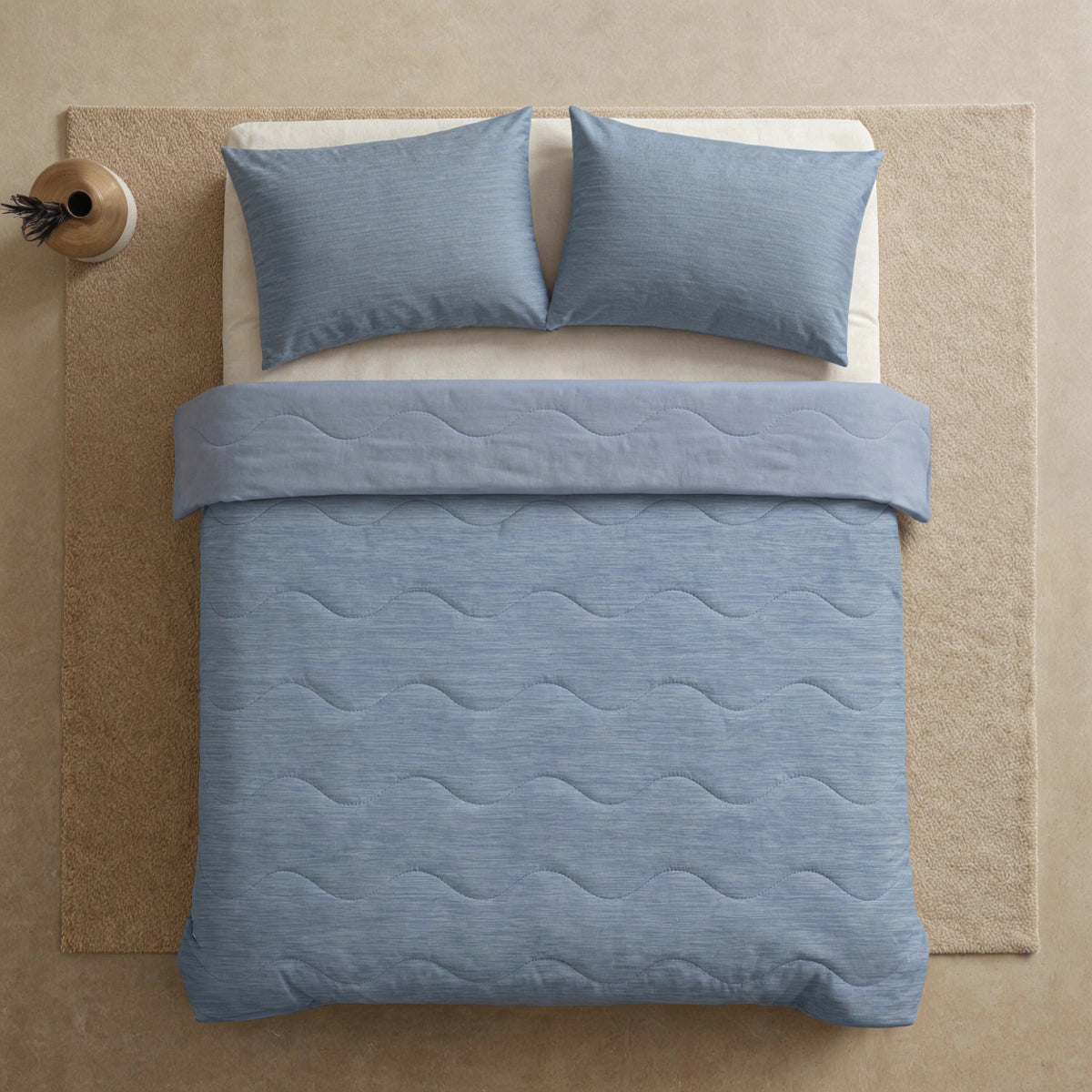 Zelesta Special Cooling Blend Zomerdekbed - Sereen Blauw