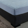 Zelesta Special Cooling Blend Hoeslaken - Sereen Blauw