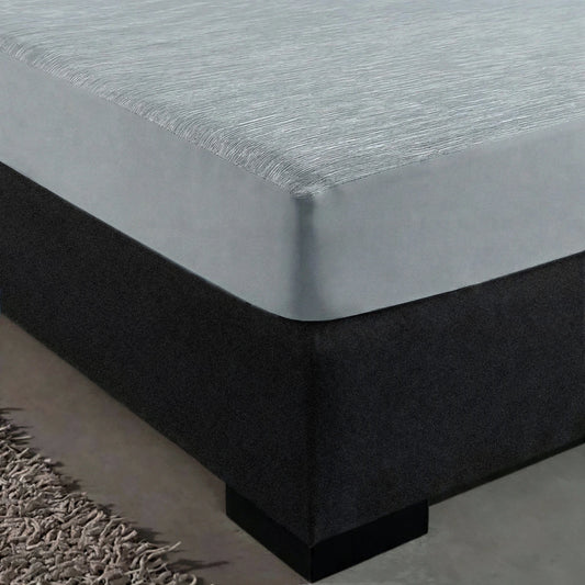 Zelesta Special Cooling Blend Hoeslaken - Warm Linnen Grijs