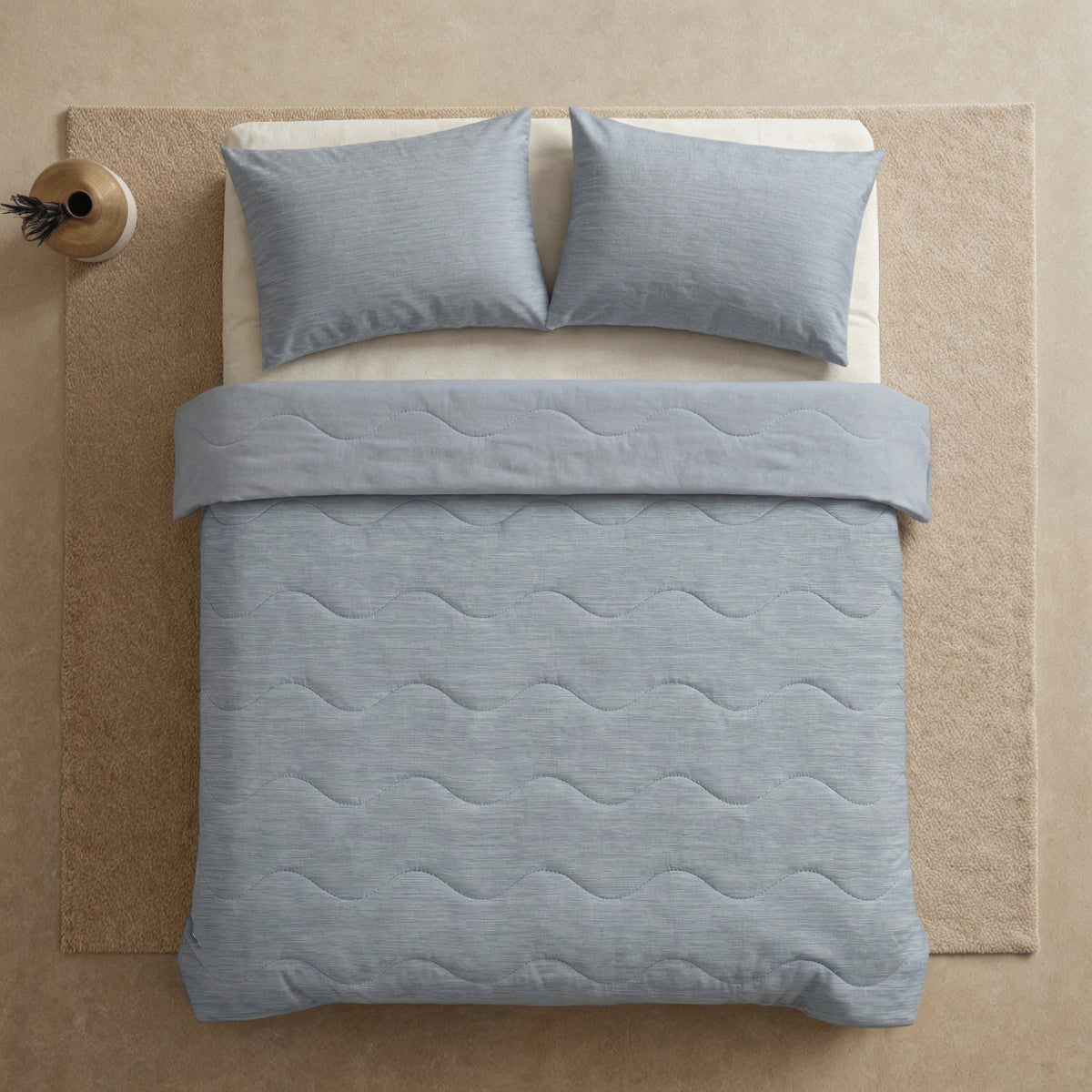 Zelesta Special Cooling Blend Zomerdekbed - Warm Grijs Linnen