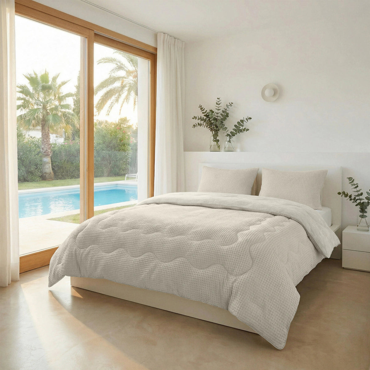 Zelesta Special Cooling Serene Zomerdekbed - Crèmewit