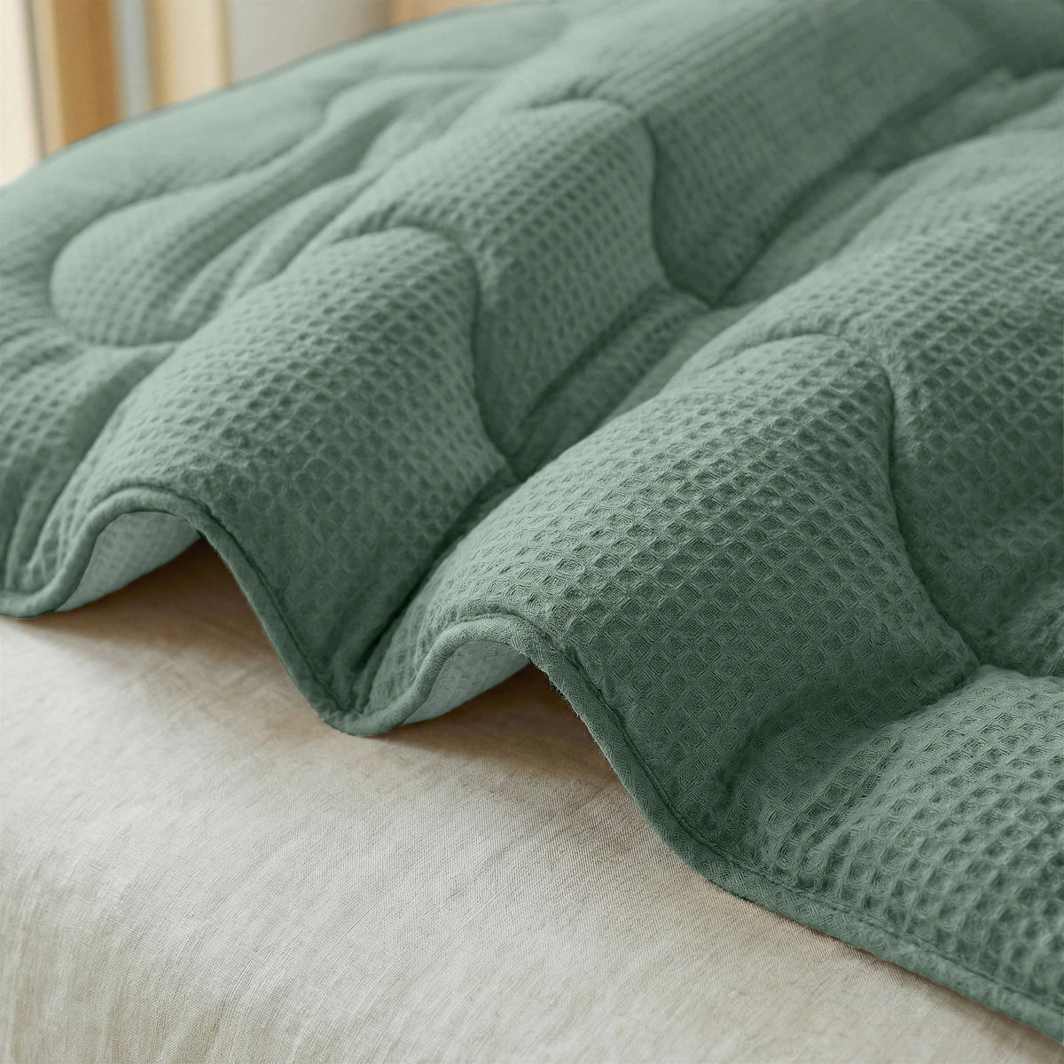 Zelesta Special Cooling Serene Zomerdekbed - Saliegroen