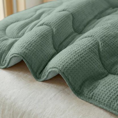 Zelesta Special Cooling Serene Zomerdekbed - Saliegroen