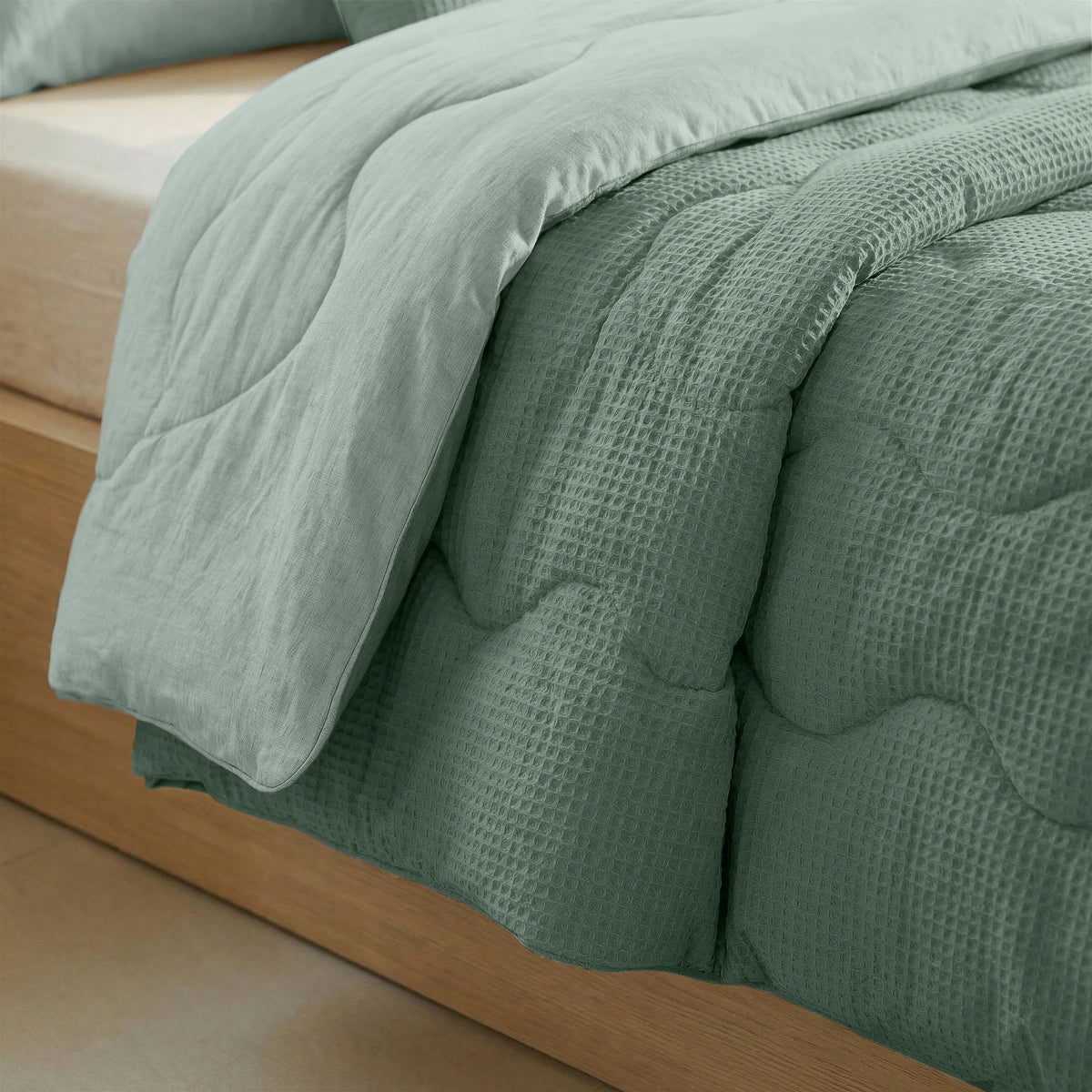 Zelesta Special Cooling Serene Zomerdekbed - Saliegroen