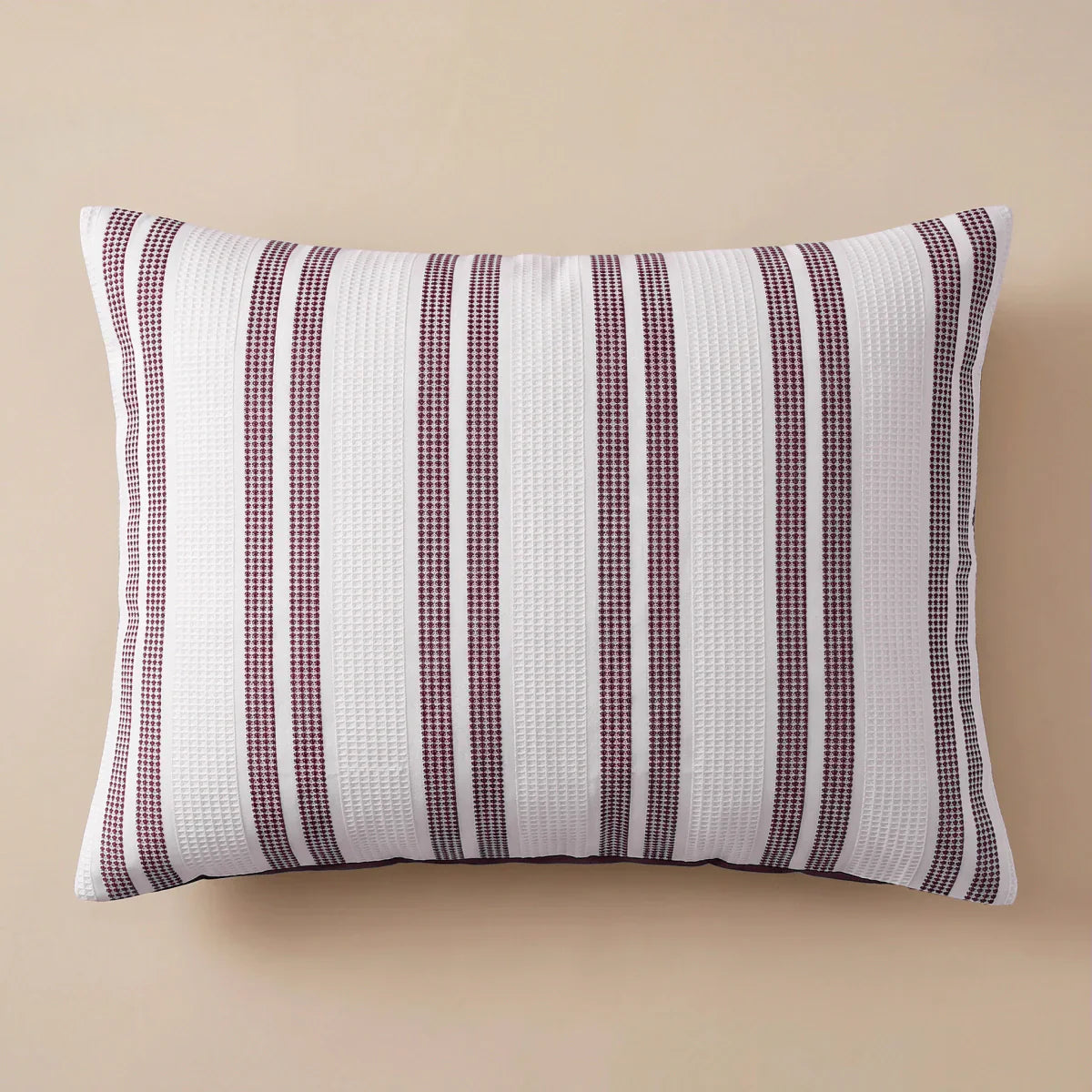 Zelesta Special Hampton Kussensloop Set van 2 - Bordeauxrood