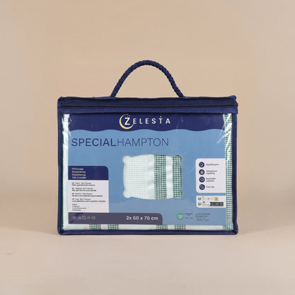 Zelesta Special Hampton Kussensloop Set van 2 - Groen