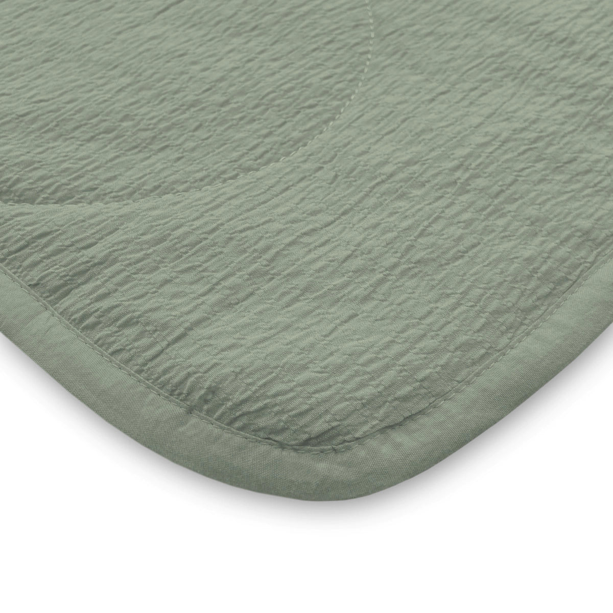Zelesta Special Seersucker Zomerdekbed - Saliegroen