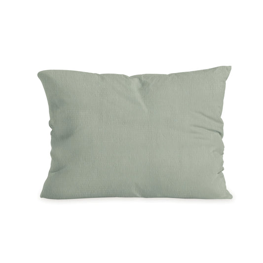 Zelesta Special Seersucker Kussensloop Set van 2 - Saliegroen