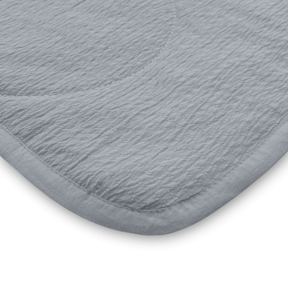 Zelesta Special Seersucker Zomerdekbed - Parelmoerblauw