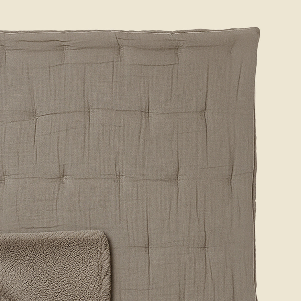 Zelesta Teddy Katoen Mousseline - Taupe